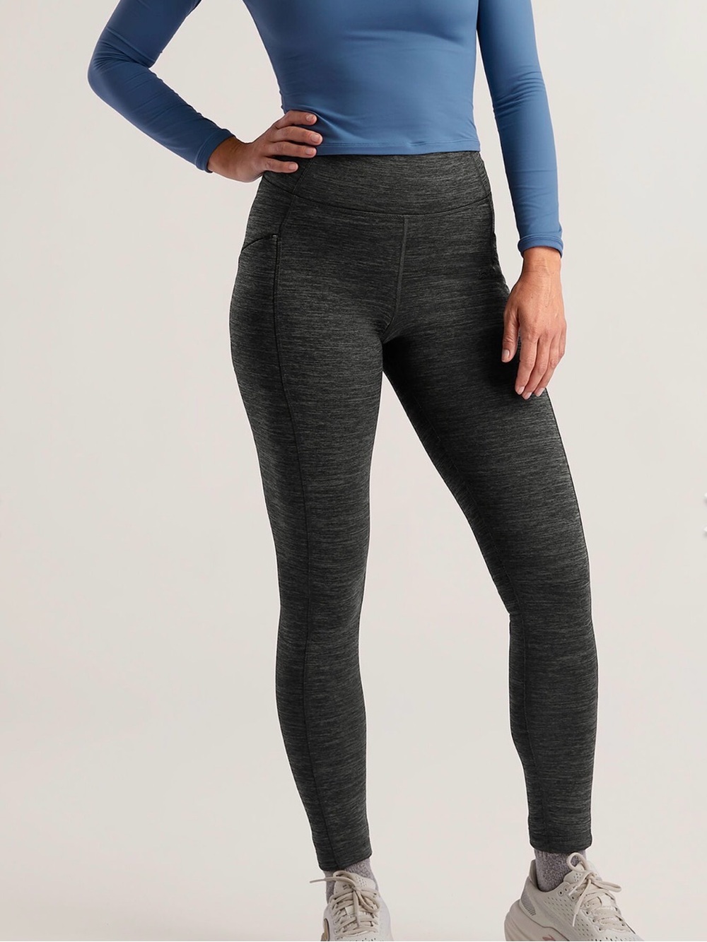 Title Nine Crash Fleece Lined Tights - Size S